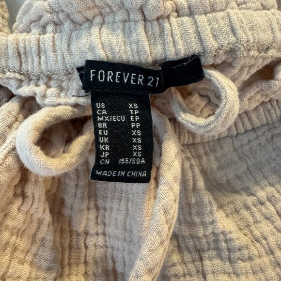 Forever 21 Strapless Jumpsuit Tied Waist - Picture 4 of 4